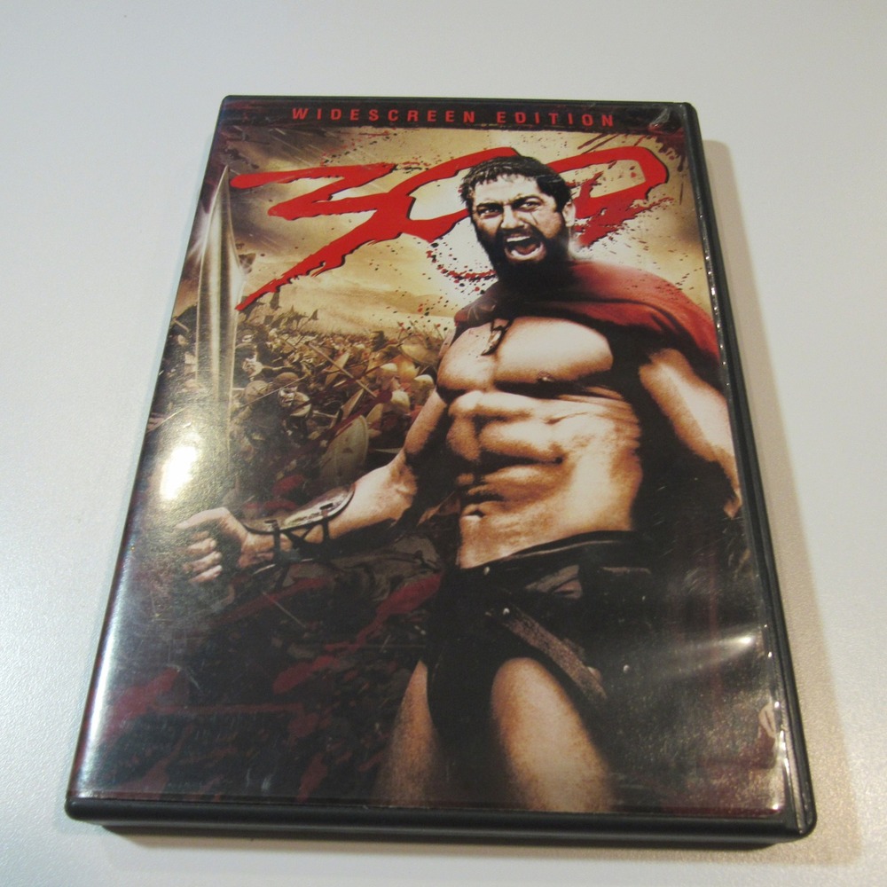 300 DVD Widescreen Edition Action Movie Zack Snyder Gerard‎ Butler Film